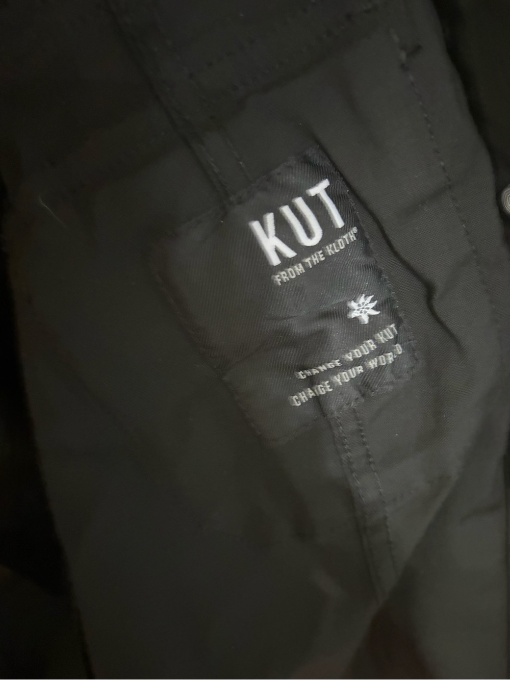 Kut from the Kloth Black Faux Leather Jacket - Picture 6 of 7